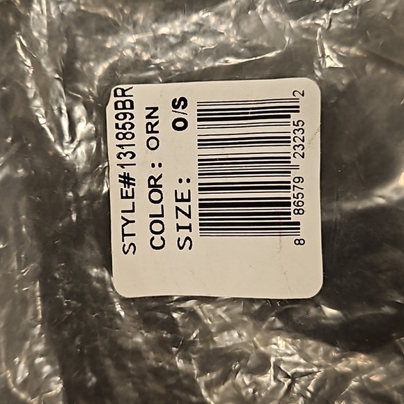 💕TRINA TURK💕 Enamel Bagle Bracelet ~ Orange and Pink Gold Plated One Size NWT - Picture 7 of 7